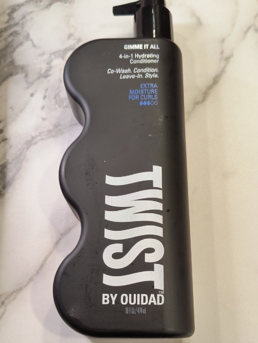 Ouidad Twist Gimme It All 4-in-1 Hydrating Conditioner - Black